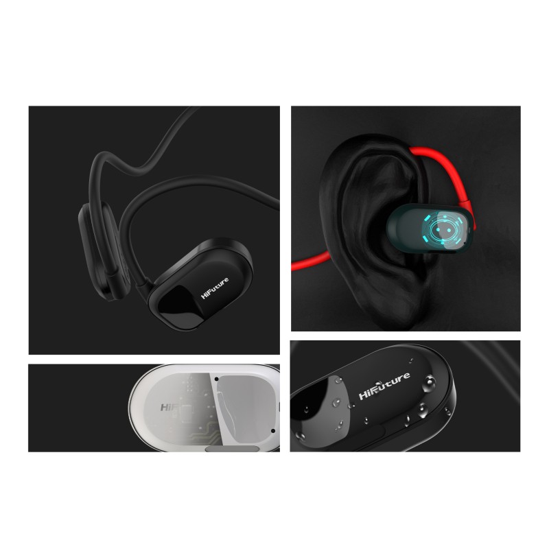 Buy HiFuture Headphones - Open Ear Gray-White in Cyprus, Nicosia, Limassol, Larnaka, Pafos