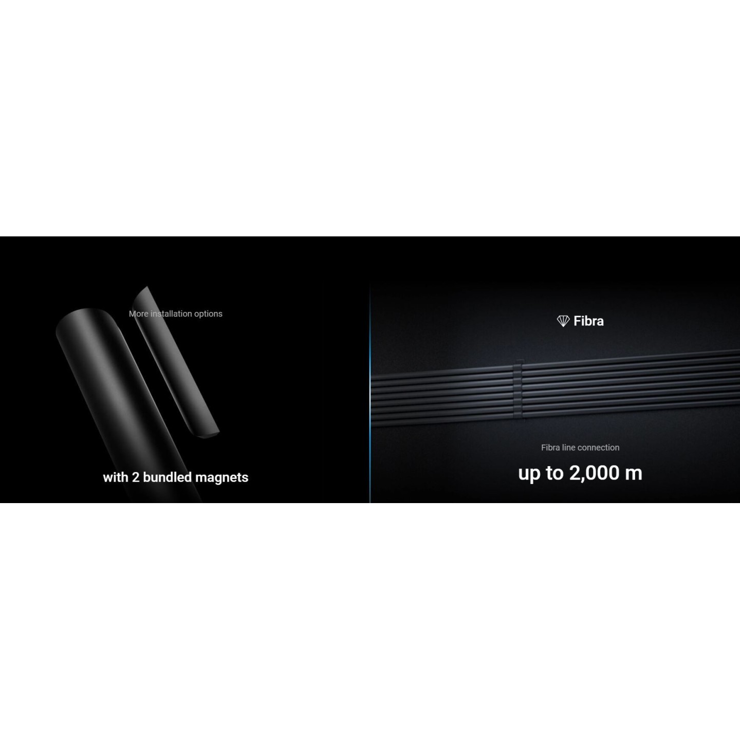 AJAX FIBRA DoorProtect - White — Buy in Cyprus with Fast Delivery