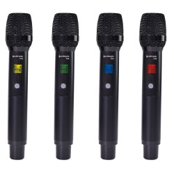 Buy Citronic Quad True Diversity Multi-UHF Wireless Microphone System (4 x Handh... in Cyprus, Nicosia, Limassol, Larnaka, Pafos