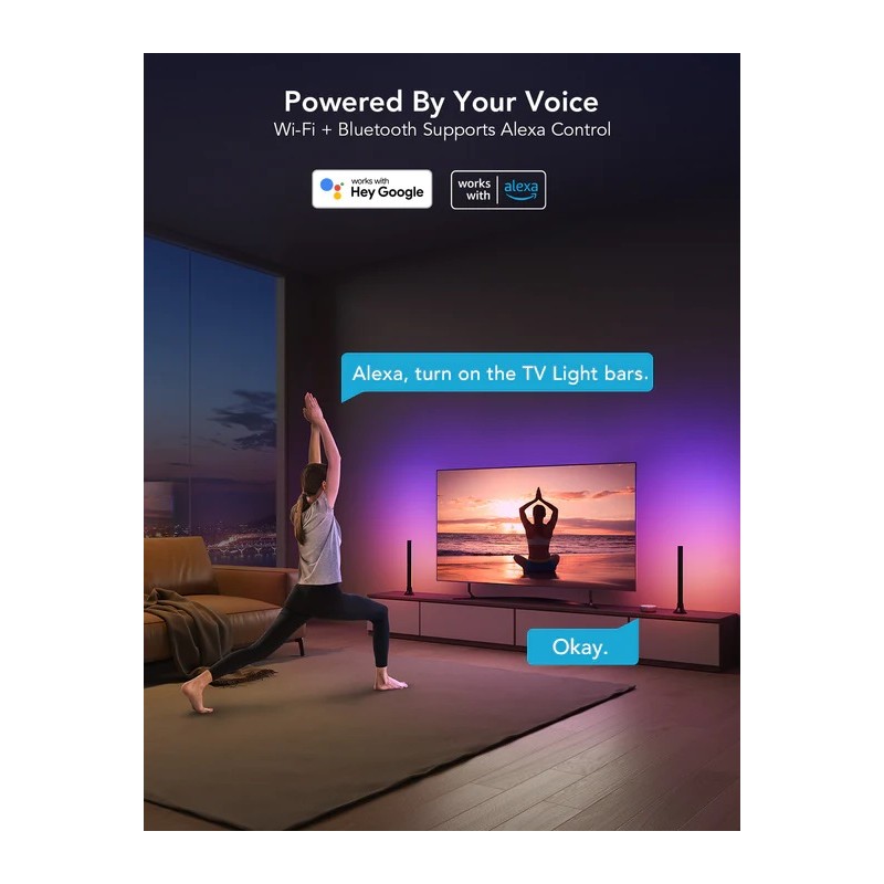 Buy Govee TV Light Bars - H6046 - RGBIC for 45'-70' TV in Cyprus, Nicosia, Limassol, Larnaka, Pafos