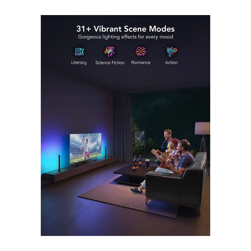 Buy Govee TV Light Bars - H6046 - RGBIC for 45'-70' TV in Cyprus, Nicosia, Limassol, Larnaka, Pafos