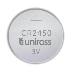 Buy Uniross Button Cell Lithium Battery - CR2450 - Button Cell Lithium Battery (... in Cyprus, Nicosia, Limassol, Larnaka, Pafos