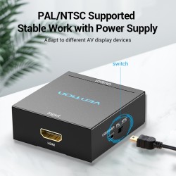 Buy Vention Converter - AEEB0 - HDMI to 3RCA USB Powered in Cyprus, Nicosia, Limassol, Larnaka, Pafos