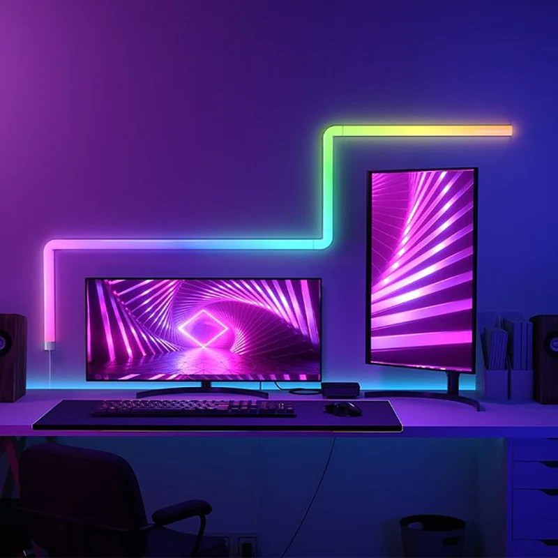 Buy Govee Glide RGBIC Wall Light - B6062201 - 6tubes+1curve in Cyprus, Nicosia, Limassol, Larnaka, Pafos