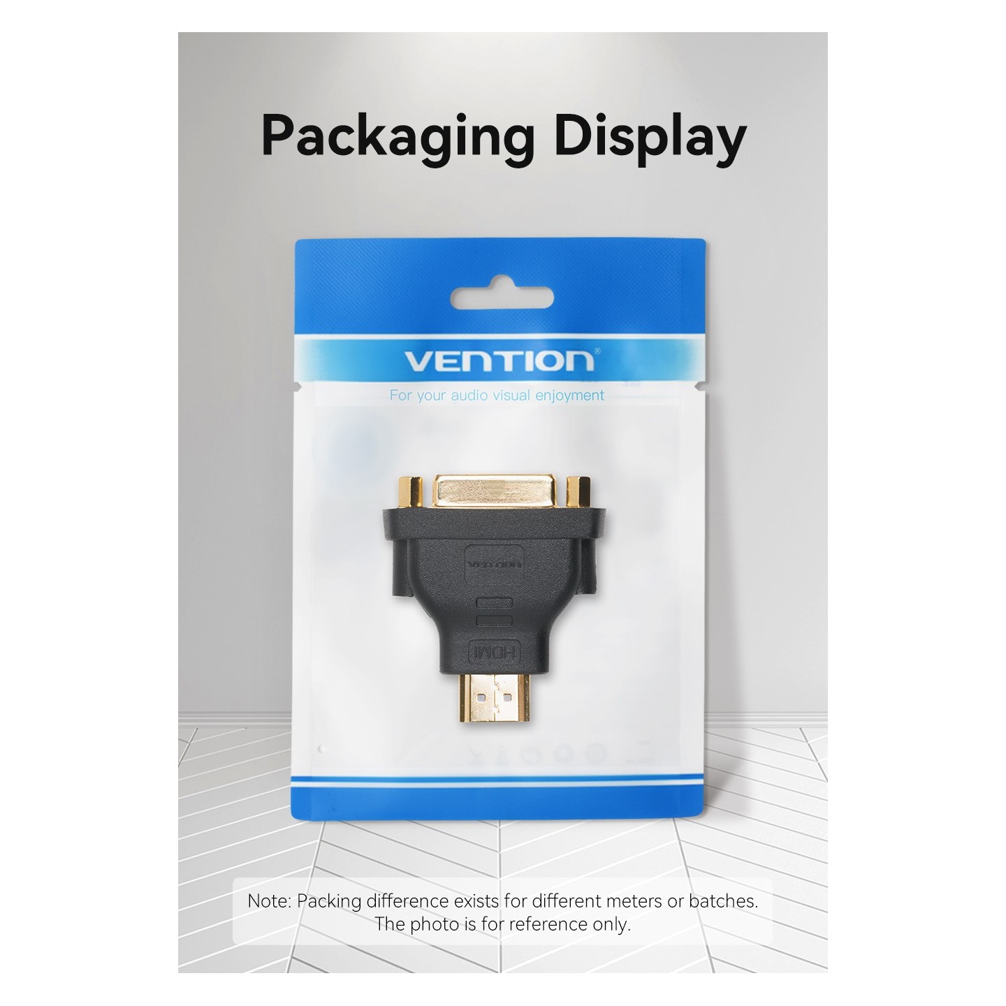 Vention HDMI Adaptor Male to DVI Female - ECCB0 - 24+5 Bi-Direction — Buy in Cyprus with Fast Delivery