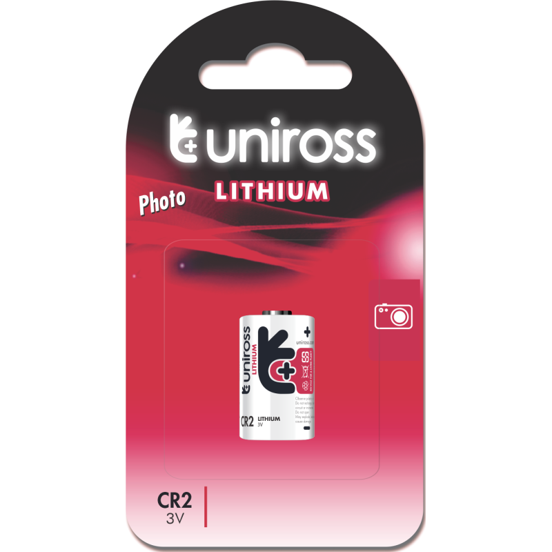Buy Uniross Photo Lithium Battery - CR2 - Photo Lithium Battery in Cyprus, Nicosia, Limassol, Larnaka, Pafos