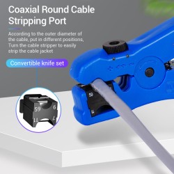 Buy Vention NETWORK Tool Coaxial Cable Stripper - KEBL0 - Coaxial Cable Stripper in Cyprus, Nicosia, Limassol, Larnaka, Pafos