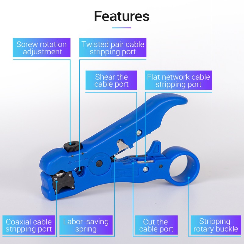 Buy Vention NETWORK Tool Coaxial Cable Stripper - KEBL0 - Coaxial Cable Stripper in Cyprus, Nicosia, Limassol, Larnaka, Pafos