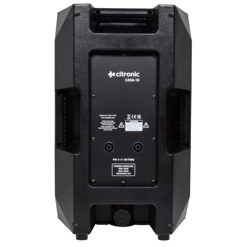 Buy Citronic Passive 10' Full Range Speaker 200W 178.111UK - CASA-10 - Passive in Cyprus, Nicosia, Limassol, Larnaka, Pafos