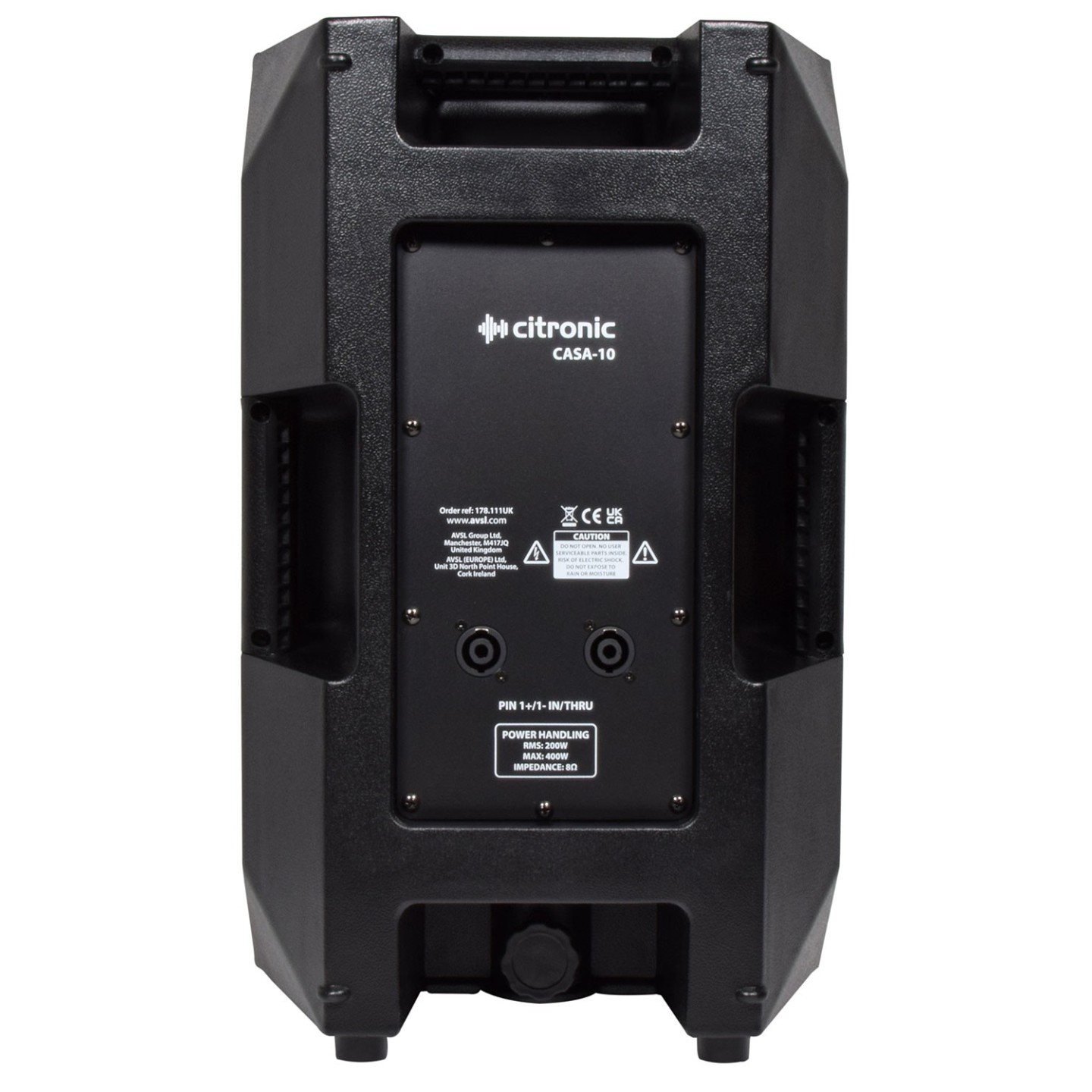 Citronic Passive 10' Full Range Speaker 200W 178.111UK - CASA-10 - Passive — Buy in Cyprus with Fast Delivery