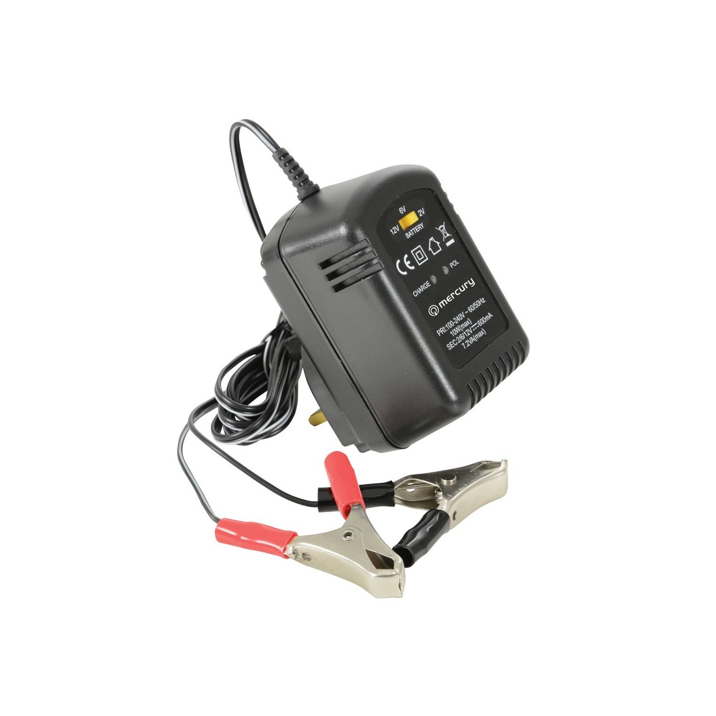Mercury Lead Acid Battery Charger - 690.004UK - V2 — Buy in Cyprus with Fast Delivery