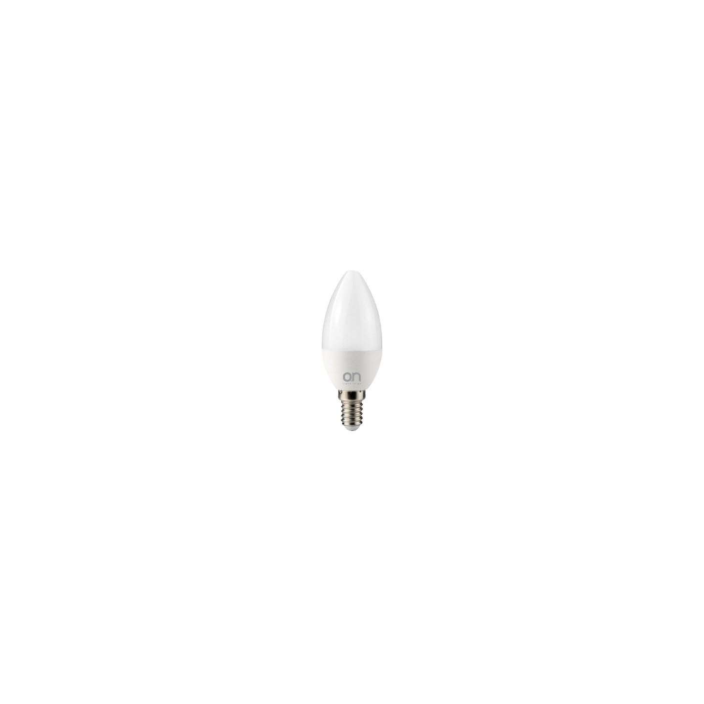GBC ON LED Candle - E14 C37 6W 4000K Day White — Buy in Cyprus with Fast Delivery