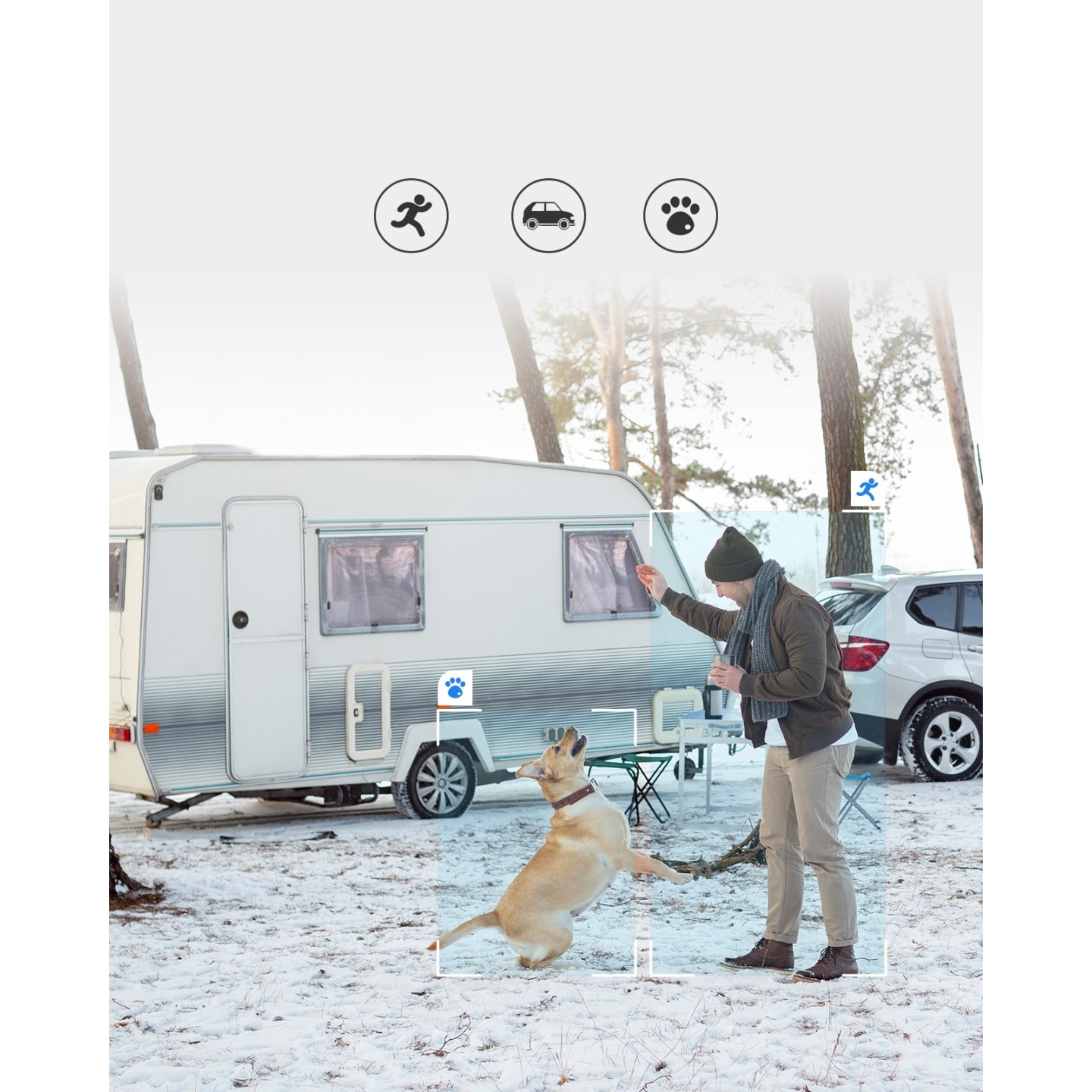 Reolink Outdoor 4G Battery Camera 6MP Dual Lens with LTE - G750 (DUO2) - Outdoor 4G Battery Camera 6MP Dual Lens with LTE