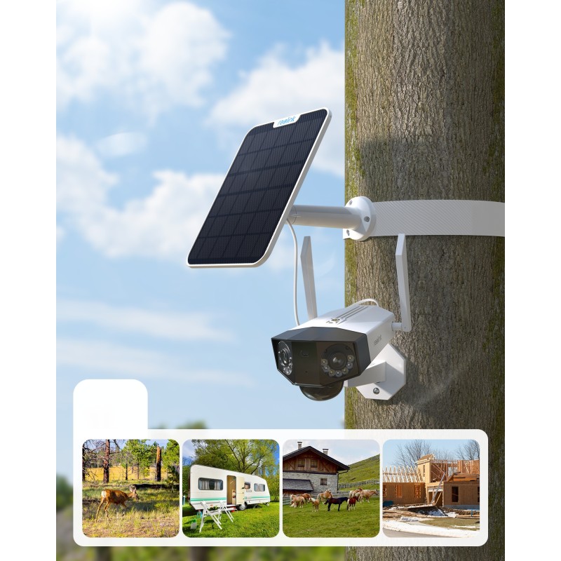Buy Reolink Outdoor 4G Battery Camera 6MP Dual Lens with LTE - G750 (DUO2) - Out... in Cyprus, Nicosia, Limassol, Larnaka, Pafos