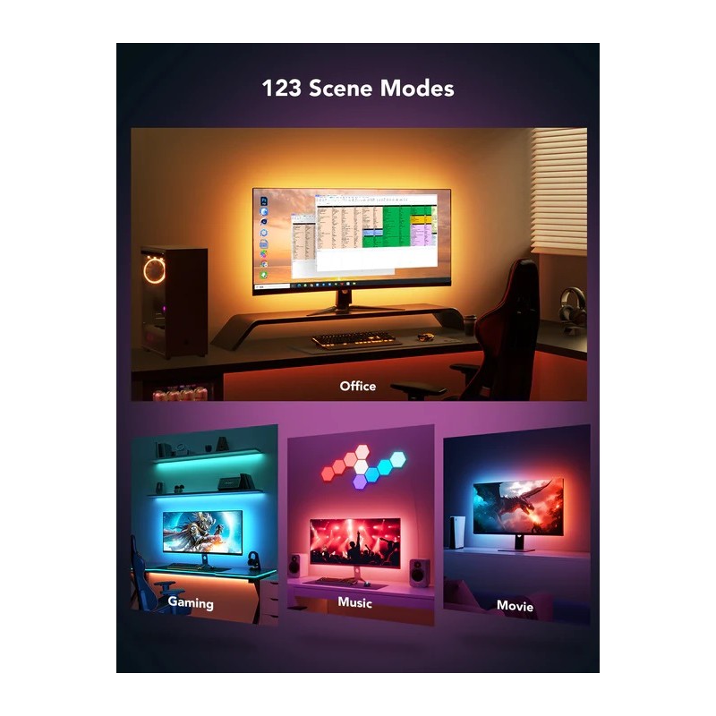 Buy Govee Gaming Light Strip G1 - H6609 - for 27'-34' PC Monitor in Cyprus, Nicosia, Limassol, Larnaka, Pafos