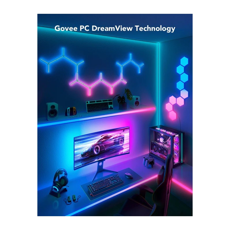 Buy Govee Gaming Light Strip G1 - H6609 - for 27'-34' PC Monitor in Cyprus, Nicosia, Limassol, Larnaka, Pafos