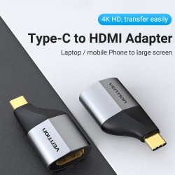Buy Vention Converter USB-C to HDMI Female 4K60Hz - TCAH0 - USB-C to HDMI Female... in Cyprus, Nicosia, Limassol, Larnaka, Pafos