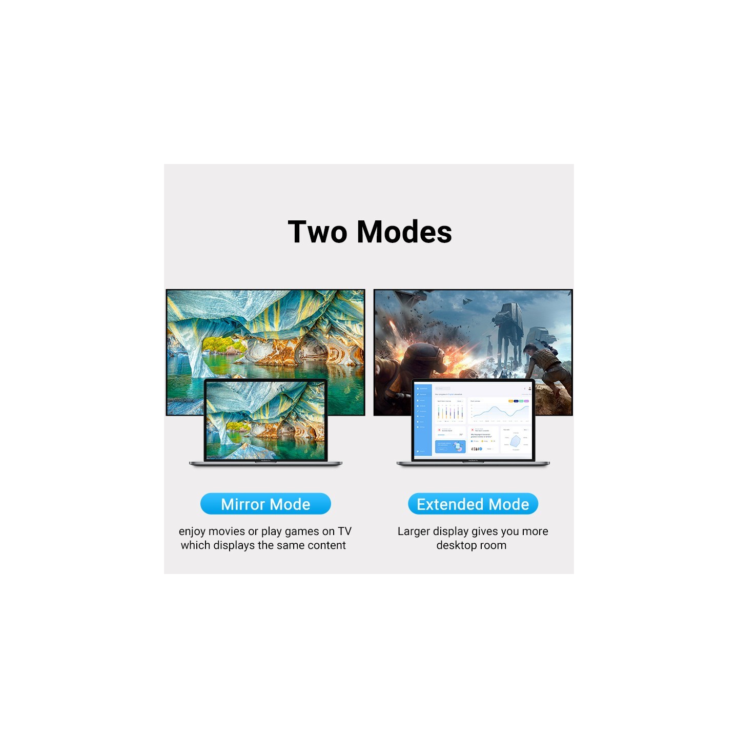 Vention Converter USB-C to HDMI Female 4K60Hz - TCAH0 - USB-C to HDMI Female 4K60Hz — Buy in Cyprus with Fast Delivery