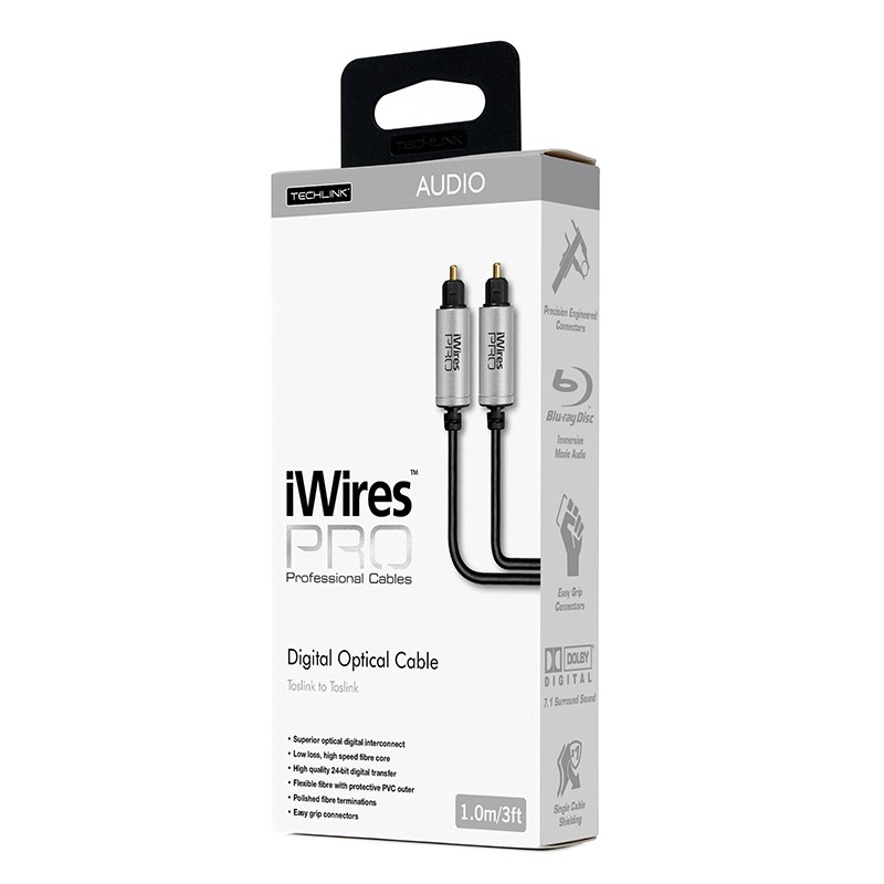 Buy Techlink iWiresPRO Optical Cable - 711212 - 2.0m in Cyprus, Nicosia, Limassol, Larnaka, Pafos