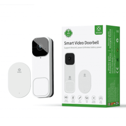 Buy WOOX Video Doorbell & Chime - R4331 - 3MP White in Cyprus, Nicosia, Limassol, Larnaka, Pafos