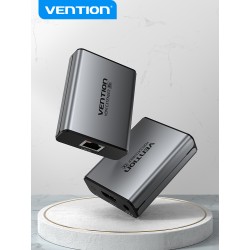 Buy Vention HDMI Extender over Ethernet 50m - AKGH0-UK - with UK PSU in Cyprus, Nicosia, Limassol, Larnaka, Pafos