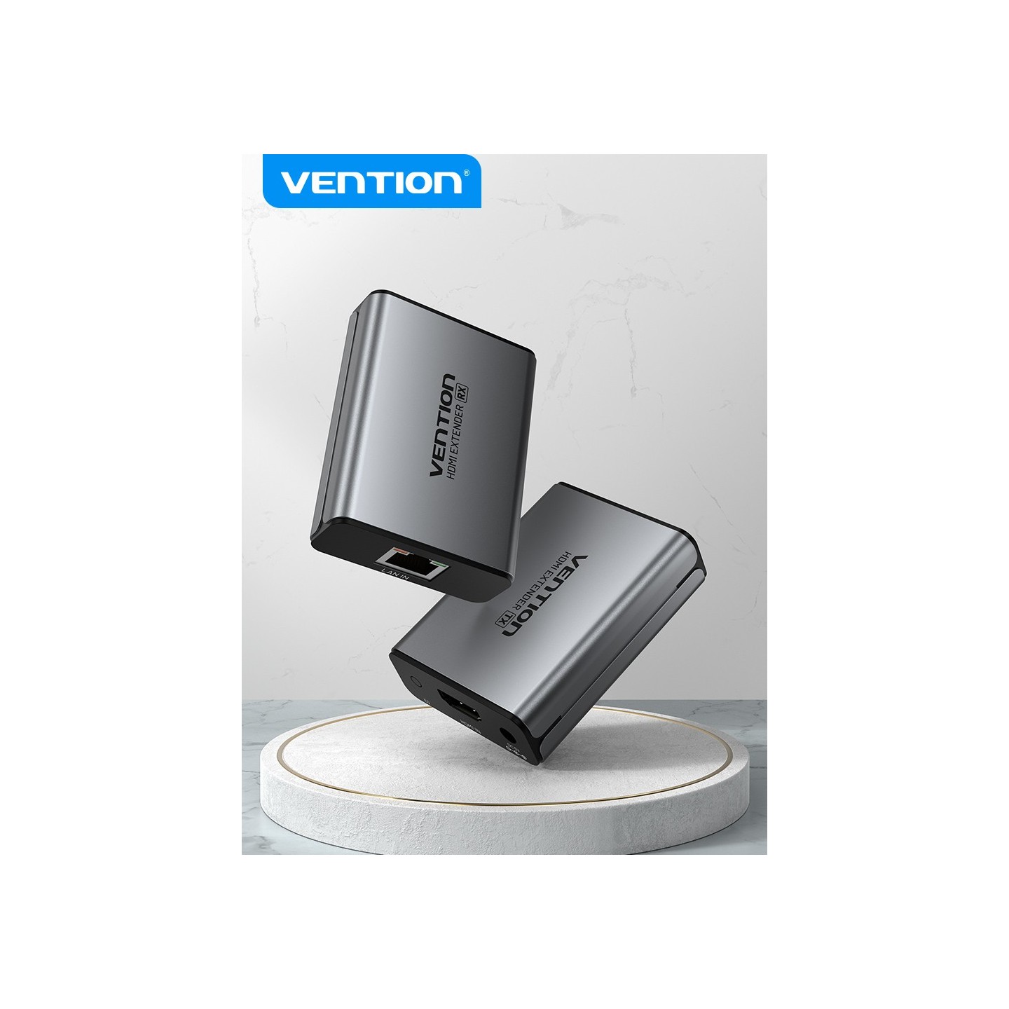 Vention HDMI Extender over Ethernet 50m - AKGH0-UK - with UK PSU — Buy in Cyprus with Fast Delivery