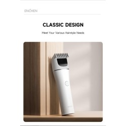 Buy Enchen Hair Clipper - BOOST 2 - USB-C 1200mAh White in Cyprus, Nicosia, Limassol, Larnaka, Pafos