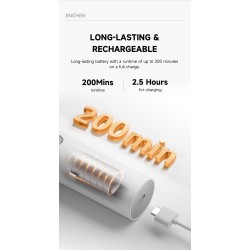 Buy Enchen Hair Clipper - BOOST 2 - USB-C 1200mAh White in Cyprus, Nicosia, Limassol, Larnaka, Pafos
