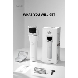 Buy Enchen Hair Clipper - BOOST 2 - USB-C 1200mAh White in Cyprus, Nicosia, Limassol, Larnaka, Pafos