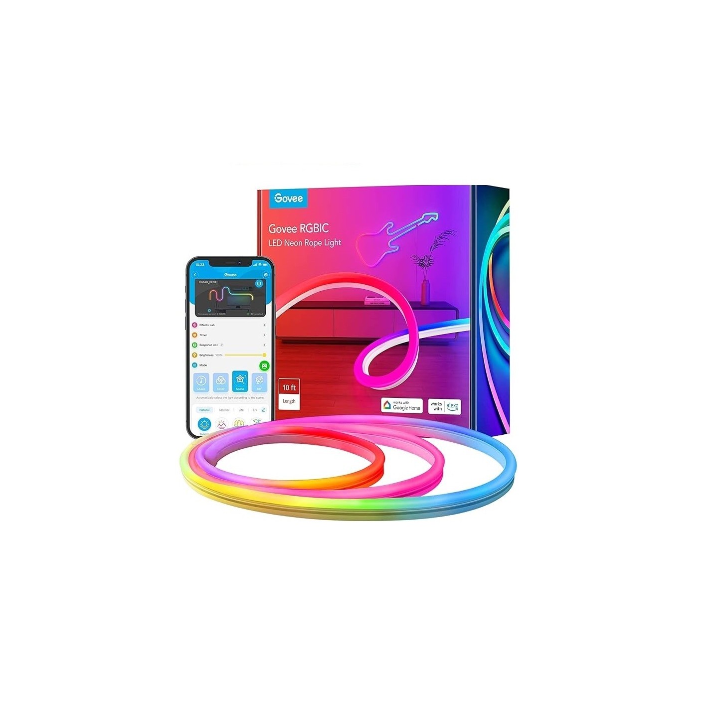 Govee Neon LED Strip Light - H61A2 - 5m — Buy in Cyprus with Fast Delivery