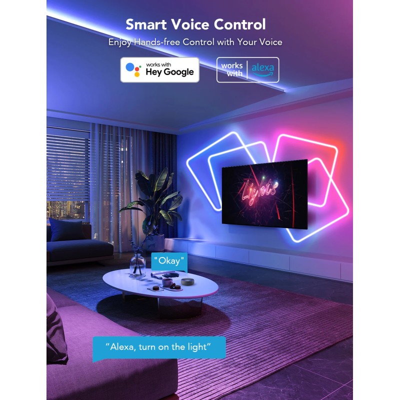 Buy Govee Neon LED Strip Light - H61A2 - 5m in Cyprus, Nicosia, Limassol, Larnaka, Pafos