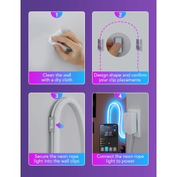 Buy Govee Neon LED Strip Light - H61A2 - 5m in Cyprus, Nicosia, Limassol, Larnaka, Pafos