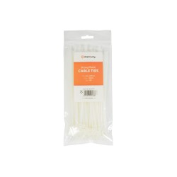 Buy Mercury Cable Ties - 782.026UK - 4.8x200mm Clear 100pcs in Cyprus, Nicosia, Limassol, Larnaka, Pafos