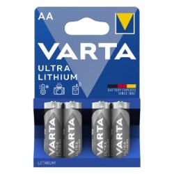 Buy Varta Lithium AA Batteries - 4pcs 2900mah Ultra in Cyprus, Nicosia, Limassol, Larnaka, Pafos