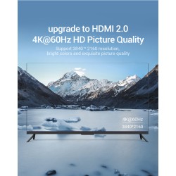 Buy Vention HDMI Switch - AFOH0 - 3-Port 4K 2.0 w Remote Control in Cyprus, Nicosia, Limassol, Larnaka, Pafos