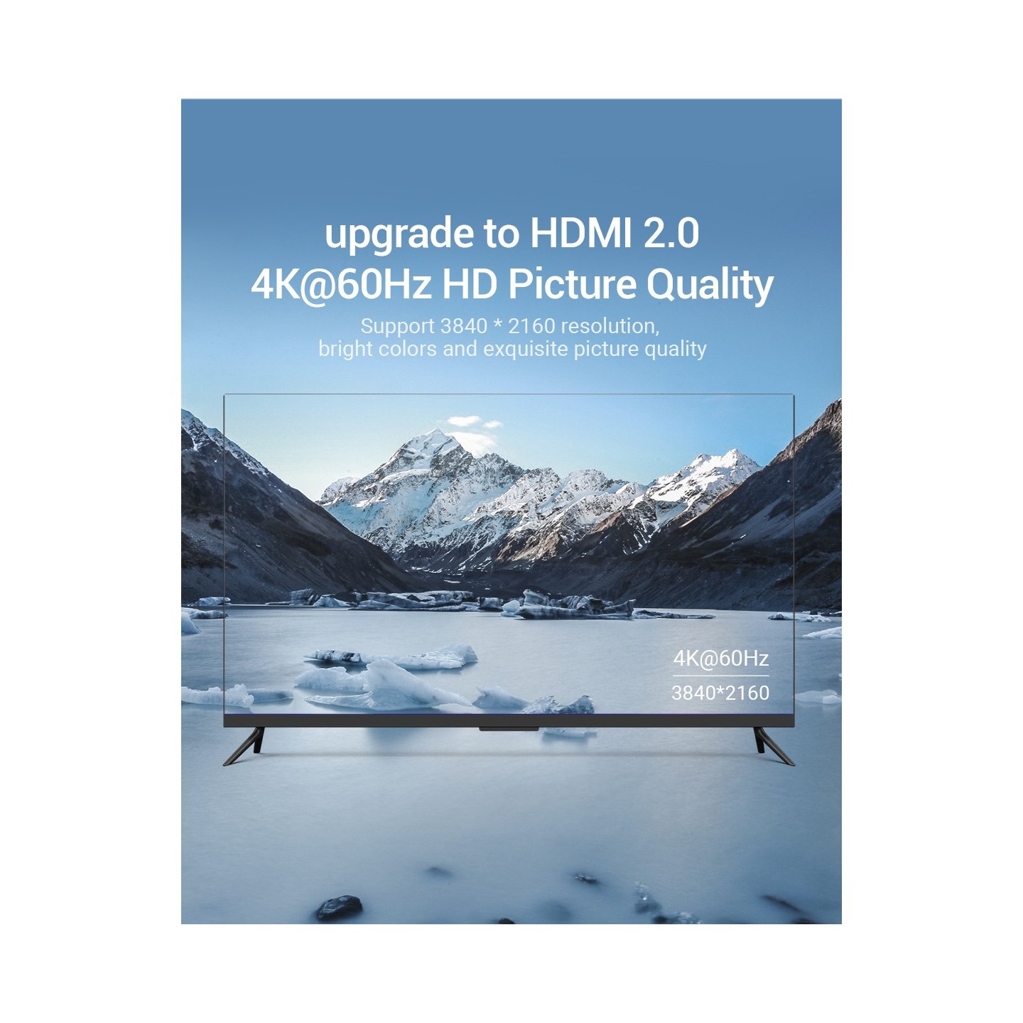 Vention HDMI Switch - AFOH0 - 3-Port 4K 2.0 w Remote Control — Buy in Cyprus with Fast Delivery