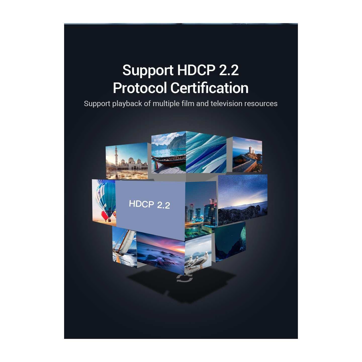 Vention HDMI Switch - AFOH0 - 3-Port 4K 2.0 w Remote Control — Buy in Cyprus with Fast Delivery