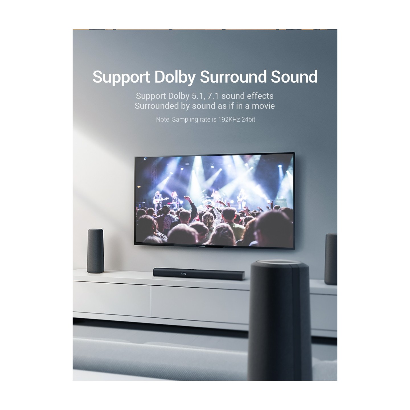 Vention HDMI Switch - AFOH0 - 3-Port 4K 2.0 w Remote Control — Buy in Cyprus with Fast Delivery