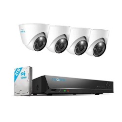Buy Reolink KIT - RLK8-1200D4-A - 8xChNVR+4x12MP Dome+2TB NVR in Cyprus, Nicosia, Limassol, Larnaka, Pafos