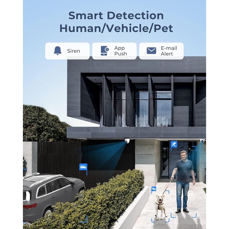 Buy Reolink KIT - RLK8-1200D4-A - 8xChNVR+4x12MP Dome+2TB NVR in Cyprus, Nicosia, Limassol, Larnaka, Pafos