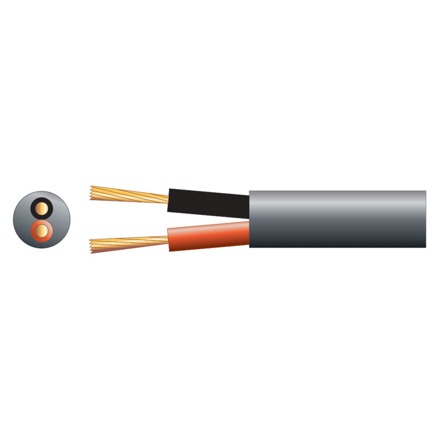 Mercury Speaker Cable - 801.879UK - 2.0mm Double Insulation 100m — Buy in Cyprus with Fast Delivery