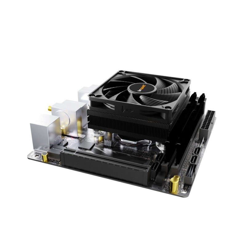 Buy be quiet! Pure Rock LP - Low-profile CPU Cooler - Black, 92mm PWM Fan, 100W TDP in Cyprus, Nicosia, Limassol, Larnaka, Pafos
