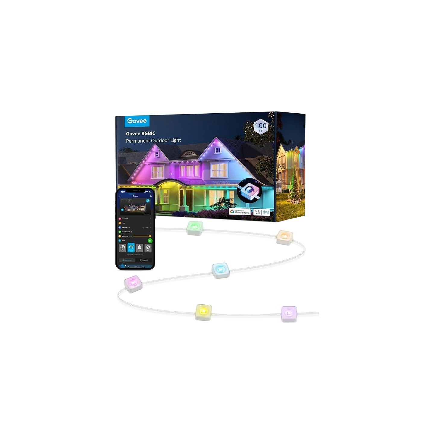 Govee Outdoor Permanent Lights - H705A - 30m — Buy in Cyprus with Fast Delivery