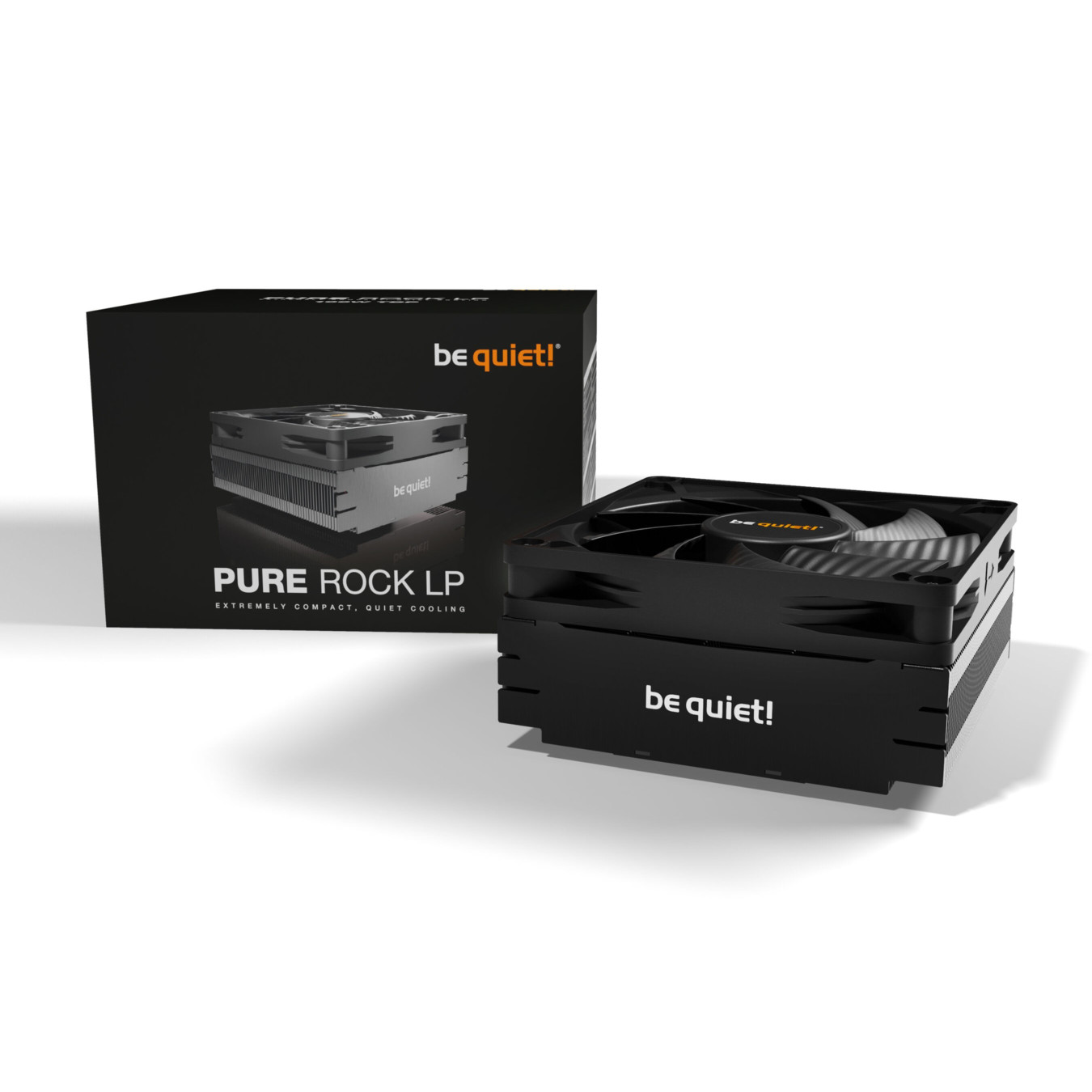 be quiet! Pure Rock LP - Low-profile CPU Cooler - Black, 92mm PWM Fan, 100W TDP — Buy in Cyprus with Fast Delivery