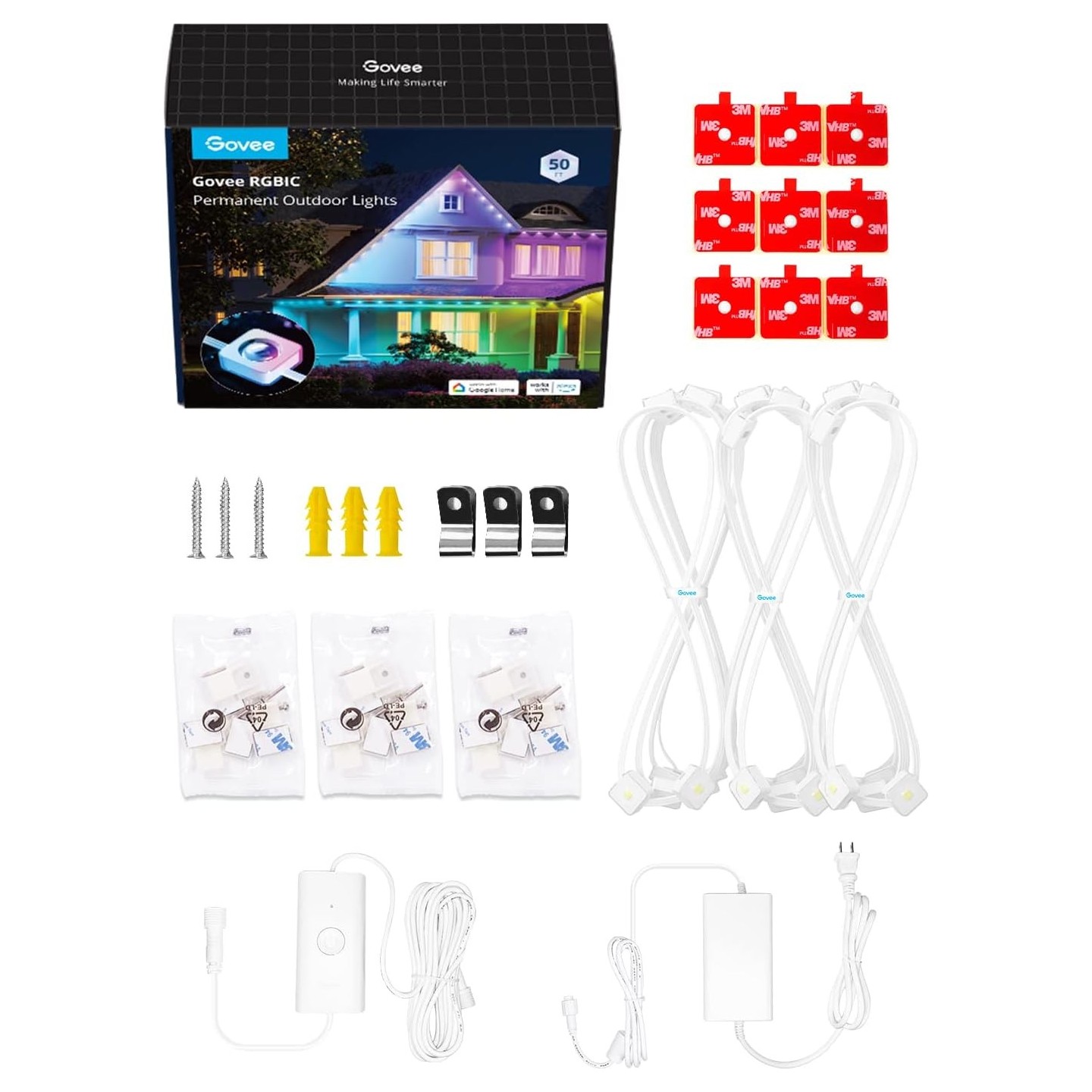 Govee Outdoor Permanent Lights - H705A - 30m — Buy in Cyprus with Fast Delivery