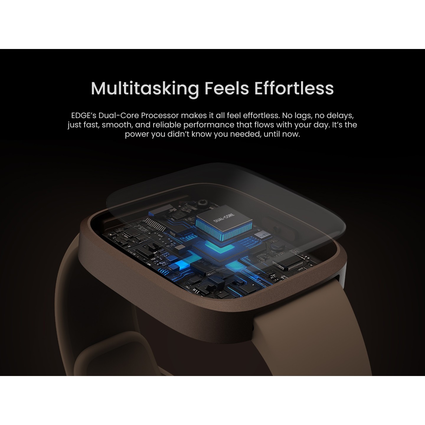 HiFuture Fashion SmartWatch - EDGE - Black — Buy in Cyprus with Fast Delivery