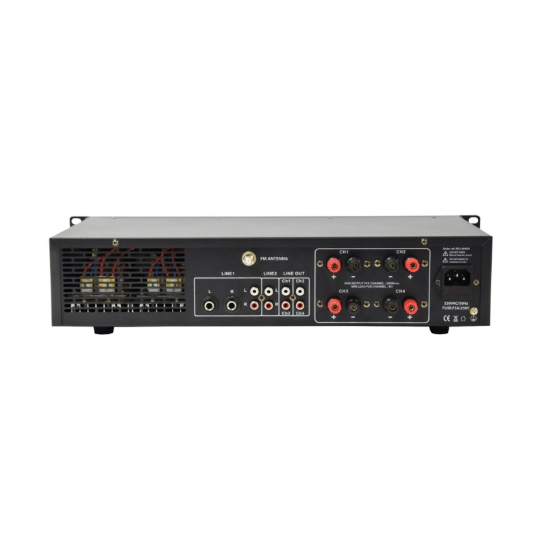 Buy Adastra A4 2 x Independent Stereo Zones Amplifier - 953.404UK - 4x200W USB B... in Cyprus, Nicosia, Limassol, Larnaka, Pafos