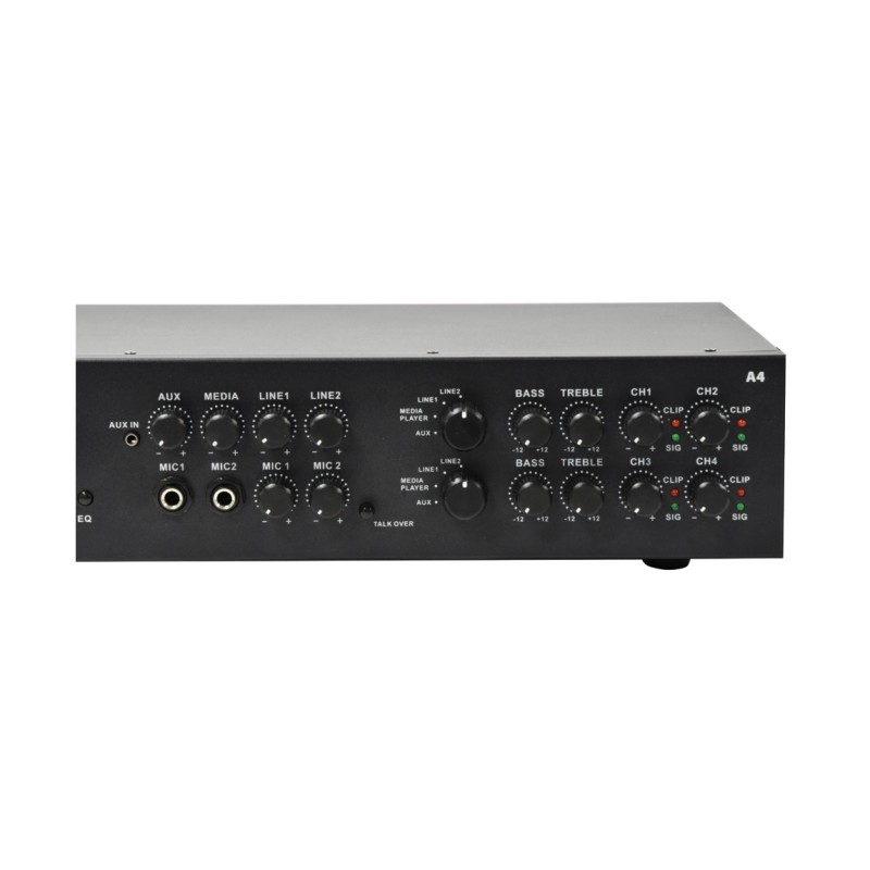 Buy Adastra A4 2 x Independent Stereo Zones Amplifier - 953.404UK - 4x200W USB B... in Cyprus, Nicosia, Limassol, Larnaka, Pafos