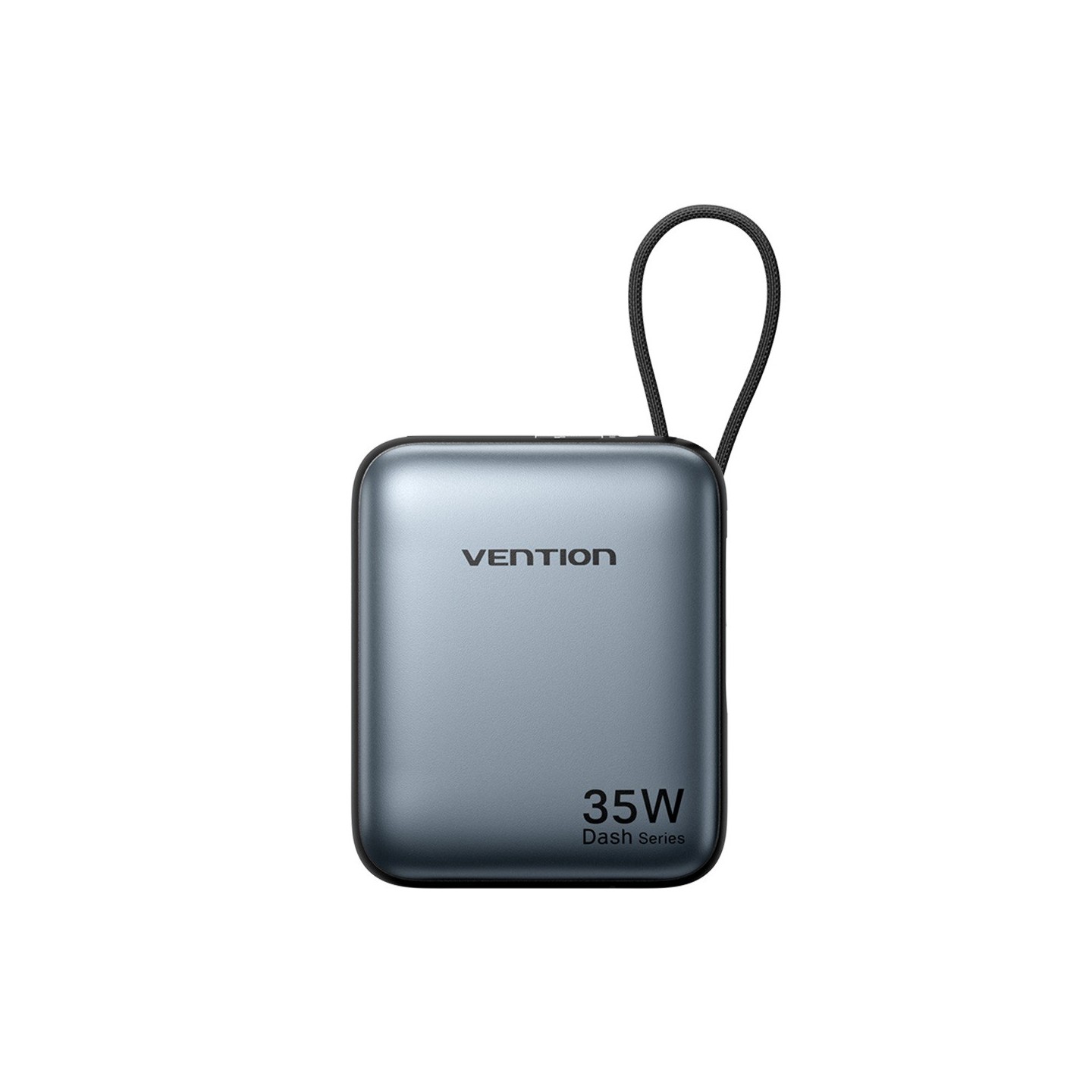 Vention Powerbank 10000mAh 35W Mini Size Built-in USBC Black - FHEH0 - 10000mAh 35W Mini Size Built-in USBC Black