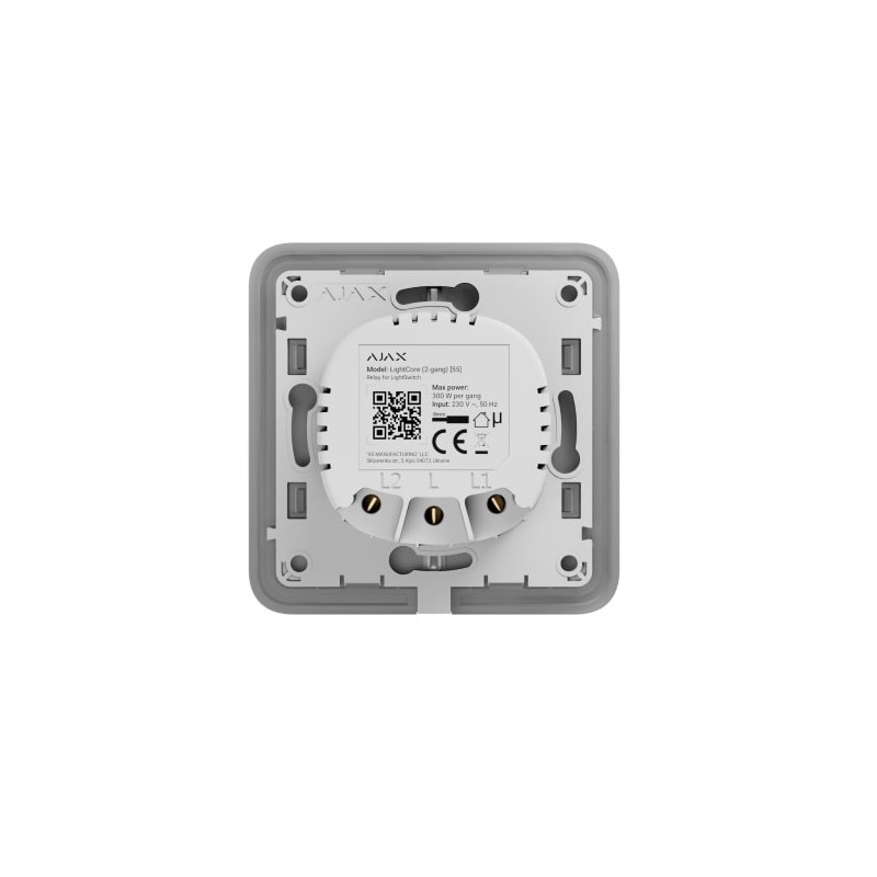 Buy AJAX WallSwitch - 2 Gang in Cyprus, Nicosia, Limassol, Larnaka, Pafos